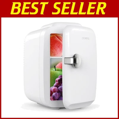 Portable Mini Fridge Cooler Warmer 4L White - Image 1 of 4