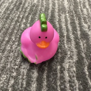 Rubber Duck Dino Pink Neon Car Office Jeep Ornament Cruise Been Ducked New - Picture 1 of 9