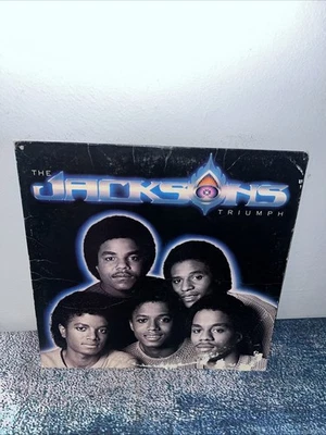 The Jacksons Triumph FE 36424 Epic 1980 LP Vinyl Record - Image 1 of 4