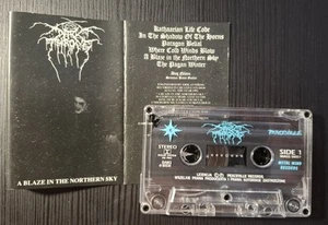 Darkthrone – A Blaze In The Northern Sky 1992 MC Tape Cassette - Picture 1 of 2