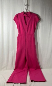 Cache Women's Hot Pink V-neck Jumpsuit - Size 00 - Picture 1 of 2