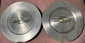 2 Chevrolet Wheel Center Caps Hubcaps Trailblazer Wheel EXT 9595108 2004-2009 OE - Picture 1 of 7