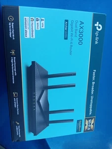 TP-Link AX3000 Dual-Band Gigabit Wi-Fi 6 Router Archer AX55 Open Box Free Ship - Picture 1 of 2