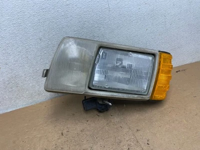 Faro halógeno del lado izquierdo del conductor Mercedes-Benz W126 1986 a 1991 OEM Q0013 DW Foto 1 de 4