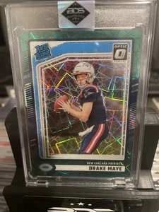 2024 Optic Preview Drake Maye RC Green Velocity - Picture 1 of 2