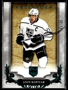 2018-19 Upper Deck Artifacts Emerald Anze Kopitar /45 Los Angeles Kings #102