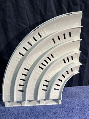 Mario Kart Rainbow Road Hot Wheels Repuesto Pista Curva A con Montaje H1 Foto 1 de 4