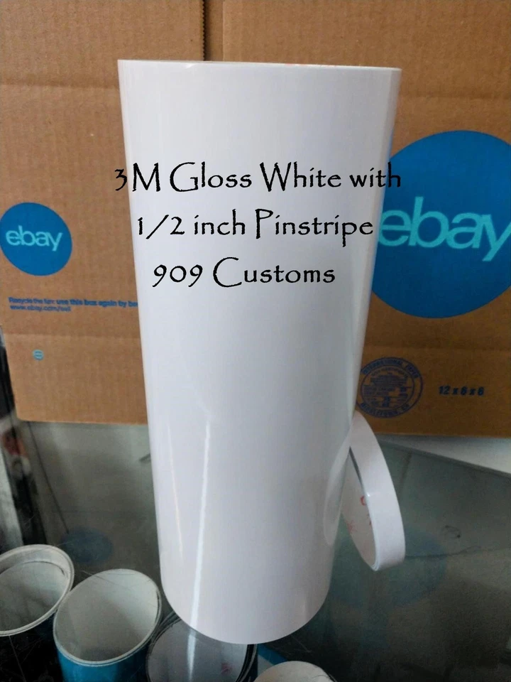 Calcomanía gráfica de vinilo Ford Mustang Racing Stripes 10" + rayas 36 pies Foto 1 de 1