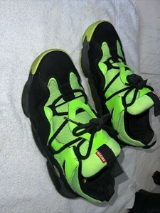 Globe Option Evo Shoes (11) Black / Wasabi Skateboard Shoes Low Top - Picture 1 of 14