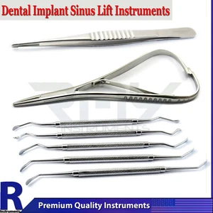 Dental Sinus Lift Instruments Used For Periodontal Surgery Surgical Tweezer Lab - Picture 1 of 4