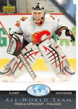 2007-08 Upper Deck All-World Team #AW8 Miikka Kiprusoff