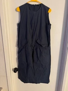 Women "COS" blk, sleeveless zip in back sheath dress. Size 10 - Picture 1 of 2
