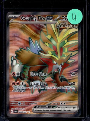 SV05: Temporal Forces #188/162 Gouging Fire ex - Image 1 of 2