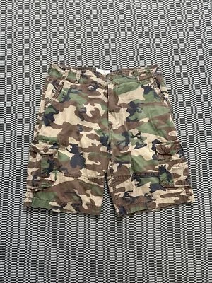 Ditch Plains New York camo cargo shorts size 38 men all cotton - Image 1 of 4