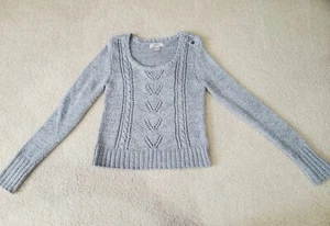 Women's cardigan sweater size XL black by Decree - Picture 1 of 3