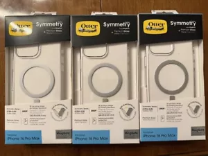Otterbox Symmetry iPhone 16 Pro Max With MagSafe And Screen Protector Included - Picture 1 of 1