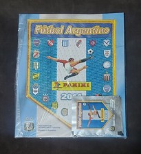 2014 Panini Futbol Argentino Album Sealed with 10 Packs of Figures