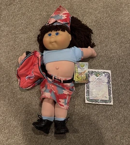 Muñeca Cabbage Patch Kids CPK exclusiva de Belinda Mamie 14 de mayo adopción 2001 - Imagen 1 de 8