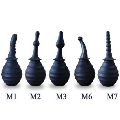 330ml Anal Vaginal Bulb Douche Colonic Irrigation Rubber Enema Bag Cleaner kit - Image 1 of 4