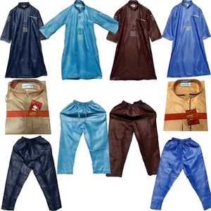 Pettorina e pantaloni Thobe Jubba per bambini - Foto 1 di 8