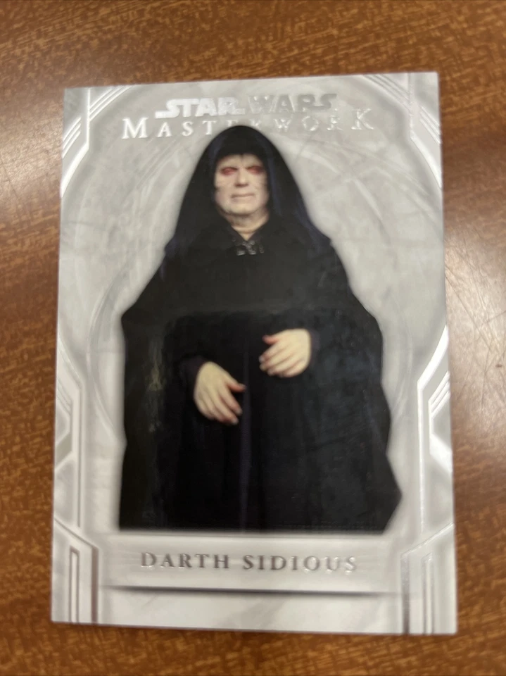 2018 Star Wars Masterwork Base Card #12 - Darth Sidious - Image 1 of 1
