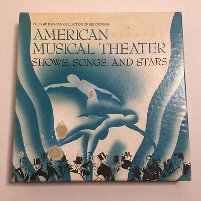 Smithsonian American Musical Theater Shows Songs Stars 4 Cassettes Box Set 1989 - Image 1 of 4