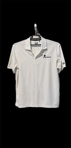 OGIO (N) Men’s Golf Polo Shirt Sz XL White Short Sleeve Company Logo Button EUC - Picture 1 of 3