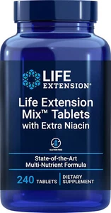 Life Extension Mix™ Tablets with Extra Niacin 240 tablets - Picture 1 of 3