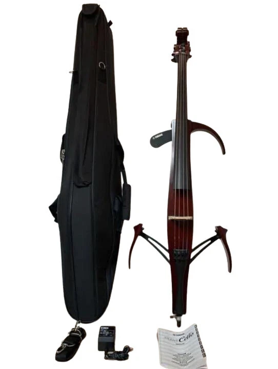 Yamaha SVC-210 Silent Electric Cello 4-Strings Acoustic Body - Brown