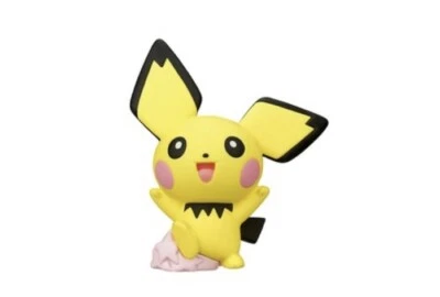 Pichu Pokemon Let's Dance Together Mascot Minna De Odoro PVC Figurine - Image 1 of 2
