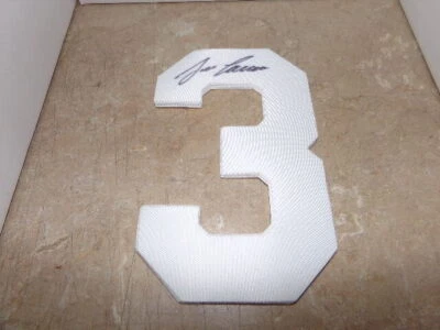JOSE CANSECO SIGNED WHITE STAHL OAKLAND A'S JERSEY NUMBER #3 88 MVP - Image 1 of 2