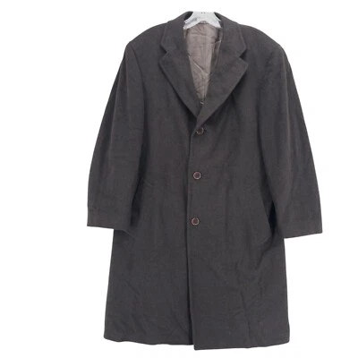 CANALI Brown Wool Cashmere Coat Made in Italy Men's Size 48R - Image 1 of 4