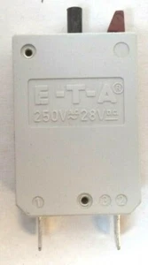 E-T-A 30A 250VAC/28VDC Circuit Breaker 127-P10-H-KF-30A - Picture 1 of 6