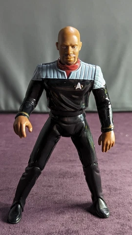 1998 Playmate Toys Captain Benjamin Sisko - Loose Cover