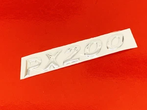 VESPA PX 200 PERSONALIZADO CROMADO 3D AUTOADHESIVO PANEL LATERAL AUTOADHESIVO INSIGNIA - Imagen 1 de 4