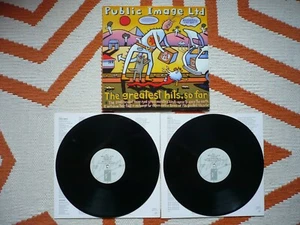 PIL Public Image Ltd. The Greatest Hits, So Far Double Vinyl 1990 Virgin 2 LP - Picture 1 of 19