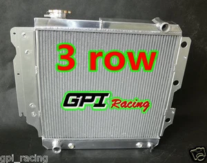ALUMINUM RADIATOR FOR JEEP WRANGLER YJ TJ 2.4L-4.2L 1987-2006 2005 2004 2003 - Picture 1 of 2