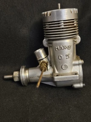 Really Nice OS Max S .35 Two Stroke Nitro RC Airplane Engine- Great Compression  - Image 1 of 4
