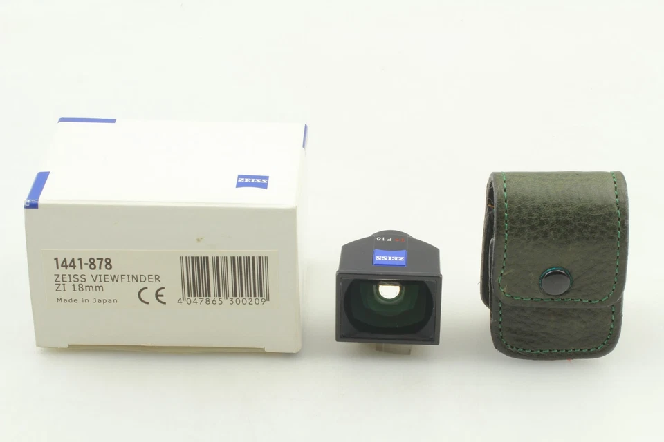 [COMO NUEVO EN CAJA] Visor Carl Zeiss para lente ZI de 18 mm para telémetro de Japón Foto 1 de 4