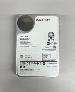 M1C0T DELL SEAGATE 12TB 12G SAS 7.2K 3.5" LFF HDD HARD DRIVE ST12000NM006J - Afbeelding 1 van 1
