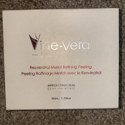 VINE VERA RESVERATROL CUIDADO DE LA PIEL MERLOT REFINADOR EXFOLIANTE MASCARILLA ANTIENVEJECIMIENTO 50 ml Foto 1 de 4