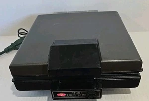 Vintage Dazey Short Order Chef Waffle Sandwich Maker Griddle Black Model DWG300 - Picture 1 of 21