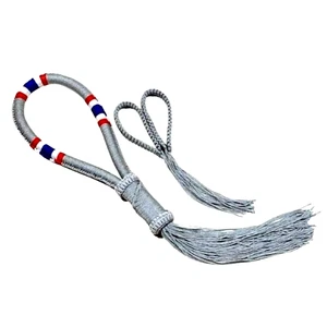 Mongkol Prajiat Muay Thai Boxeo Tradicional Color Plata-Gris Conjunto Diadema Y - Imagen 1 de 4