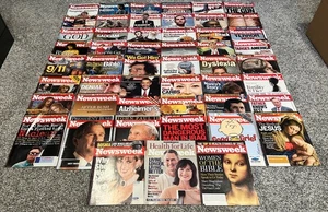 Newsweek And Times Lot Of 4 1990s Magazines - Picture 1 of 1