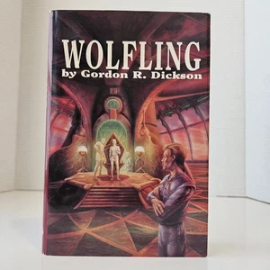 Gordon R Dickson / Wolfling 1969 Hardcover Dust Jacket Vintage Science Fiction - Picture 1 of 6