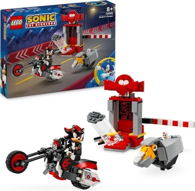 LEGO Sonic 76995 La Fuga di Shadow the Hedgehog Set con Moto, RhinoBot e cucky - Immagine 1 di 4