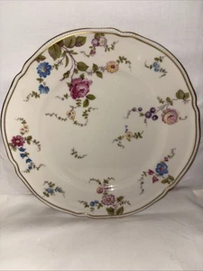 Castleton China Sunnyvale Dinner Plate 10 1/2”Gold Trim - Picture 1 of 3