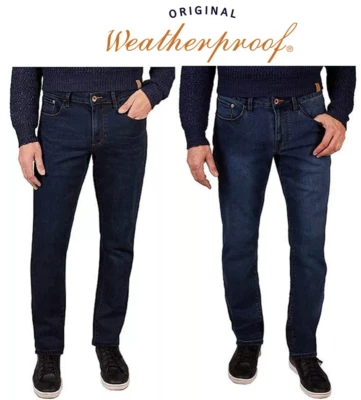 Jeans impermeables para hombre vintage 1948 5 bolsillos Dillon lavado oscuro o lavado suave NUEVO Foto 1 de 4