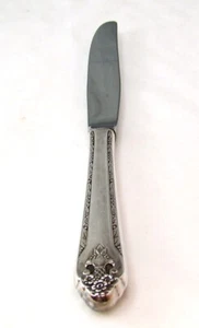 International Holmes & Edwards Silverplate LOVELY LADY Lot / 2 Dinner Knives Mod - Picture 1 of 6