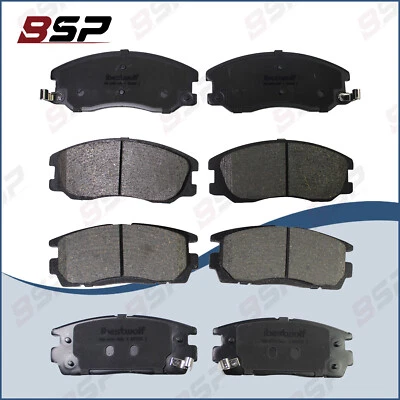 Front and Rear Brake Ceramic Pads For Chevy Equinox Pontiac Torrent Vue XL-7 Foto 1 de 4